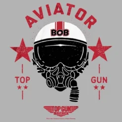 Boy's Top Gun: Maverick Aviator Bob Helmet T-Shirt