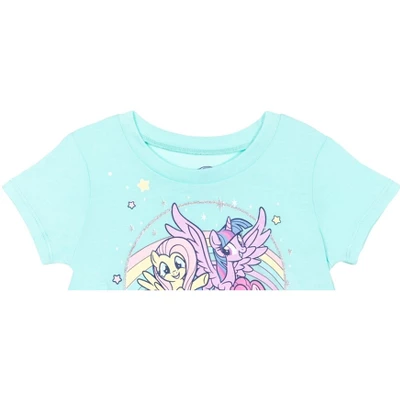 My Little Pony Girls T-Shirt And French Terry Shorts Outfit Set Little Kid - Image 6