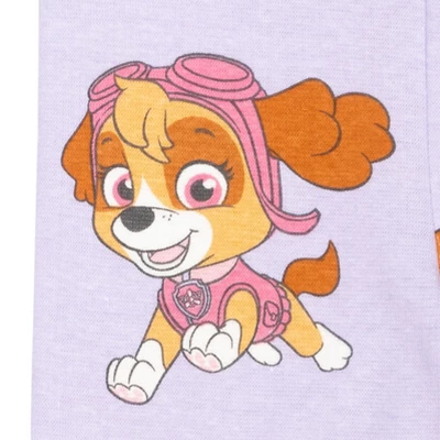 PAW Patrol Skye Girls Pullover Fleece Sweatshirt And Leggings Outfit Set Little Kid To Big Kid - Image 5