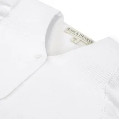 Hope & Henry Girls' Ruffle Sleeve Sweater Vest, Infant