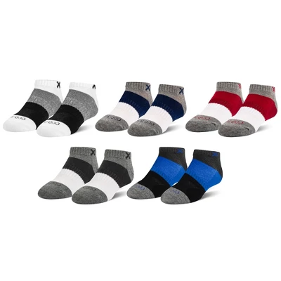 Basix, Kids Ankle Sock Low Profile Cotton Comfort Cushion Fit 5 Pack, 4-10 Years - Image 5