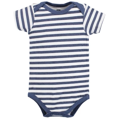 Hudson Baby Unisex Baby Cotton Bodysuits, Beach Dino - Image 4