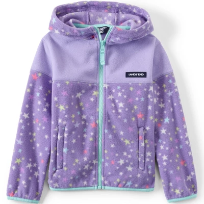 Lands' End Kids Fleece Full Zip Jacket With Hood - Image 4