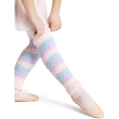 Capezio Harmonie 12" Striped Pamper Legwarmer - Child - Image 2