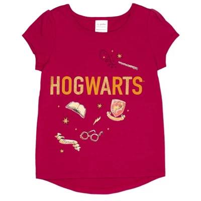 Harry Potter Hogwarts Hedwig Owl 2 Pack Graphic T-Shirts Maroon / Blue - Image 3
