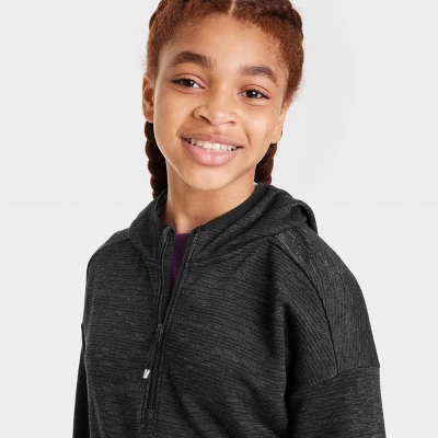 Girls' Shine Striped Hoodie - All In Motion™ - Image 2