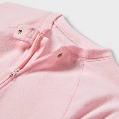 Kids' Adaptive Abdominal Access + Insulin Pocket Fleece Pajama Jumpsuit - Cat & Jack™ - Image 2