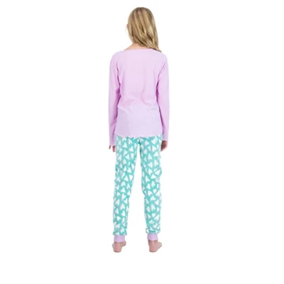Sleep On It Girls 2-Piece Fleece Pajama Set - Follow Your Heart - Image 4