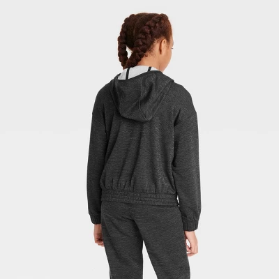 Girls' Shine Striped Hoodie - All In Motion™