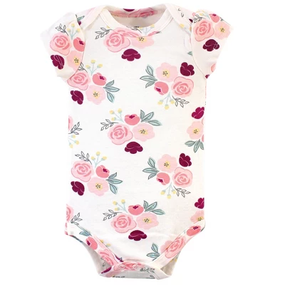 Little Treasure Baby Girl Cotton Bodysuits 3pk, Worth The Wait - Image 2