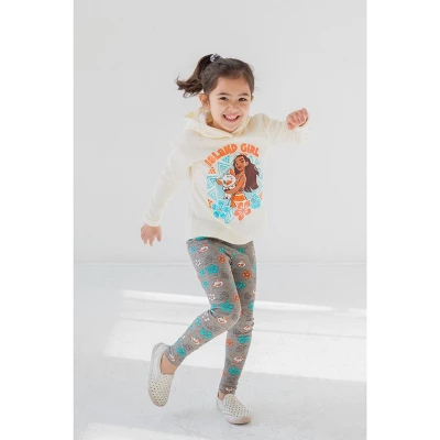 Disney Moana Hoodie And Leggings Outfit Set - Image 3