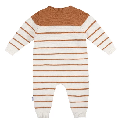 Gerber Baby And Toddler Boys' Sweater Knit Footless Romper - Image 3