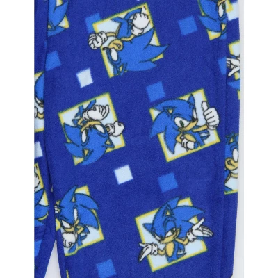 Sonic The Hedgehog Pajamas Boys Legendary Gamer Two Piece Kids Pajama Set - Image 4