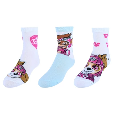 Textiel Trade Girl's Nickelodeon The Paw Patrol Movie Skye Socks (3 Pair Pack) - Image 4