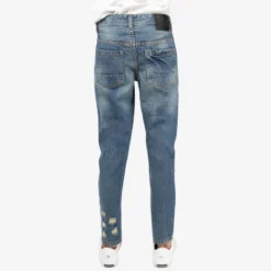 X RAY Boy's Heavy Rips Repaired Jeans