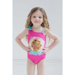 Scooby Doo Shaggy Scooby-Doo Girls One Piece Bathing Suit Little Kid To Big Kid