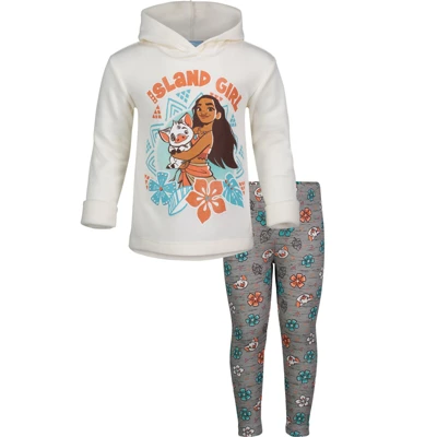 Disney Moana Hoodie And Leggings Outfit Set - Image 8