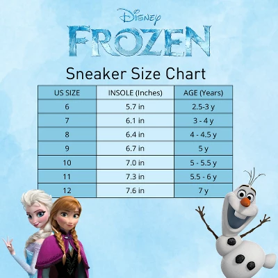 Disney Toddler Girls Frozen Light Up Sneakers - Image 8