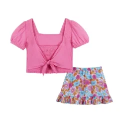 Andy & Evan Kids Floral Skirt Set