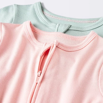 Baby Girls' 2pk Premium Romper - Cloud Island™ - Image 2