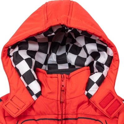 Disney Pixar Cars Lightning McQueen Winter Coat Puffer Jacket Little Kid - Image 4