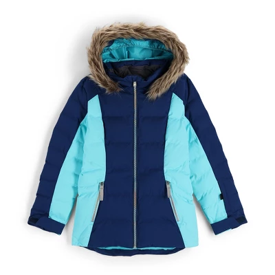 Spyder Girls Zadie Synthetic Ski Down Jacket - Image 3