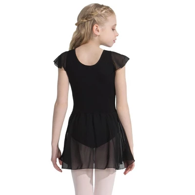Capezio Flutter Sleeve Dress - Girls - Image 3