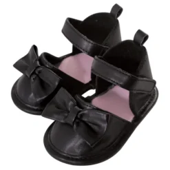 Little Treasure Baby Girl Cotton Bodysuit, Pant And Shoe 3pc Set, Bestie