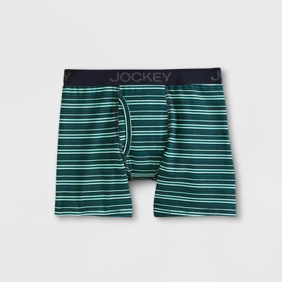 Jockey Generation™ Boys' 3pk Stretch Boxer Briefs - Blue/Navy Blue/Green