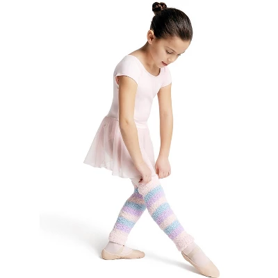 Capezio Harmonie 12" Striped Pamper Legwarmer - Child - Image 3
