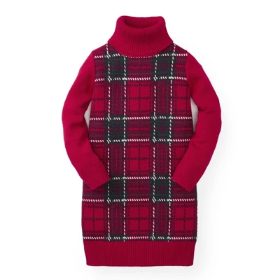 Hope & Henry Girls' Turtleneck Sweater Dress, Toddler - Image 5
