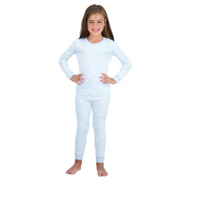 Sleep On It Girls Super Soft 2-Piece Snug Fit Pajama Set - Stars - Image 5