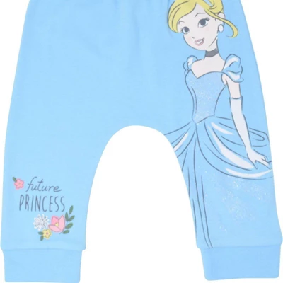 Disney Princess Belle Aurora Cinderella Baby Girls 3 Pack Pants Newborn To Infant - Image 5