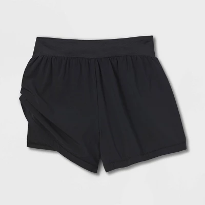 Girls' Woven Resort Shorts - All In Motion™ - Image 3