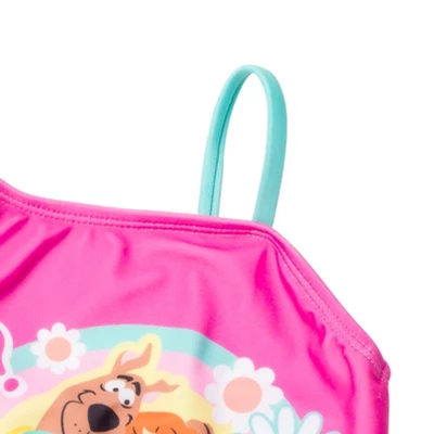 Scooby Doo Shaggy Scooby-Doo Girls One Piece Bathing Suit Little Kid To Big Kid - Image 5