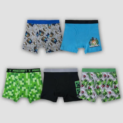 Boys' Minecraft 5pk Underwear - Image 3
