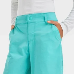 Boys' Hybrid Solid Swim Shorts - Art Class™ Turquoise Green