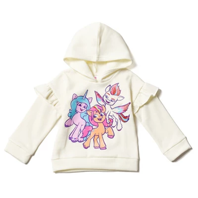 My Little Pony Zipp Storm Sunny Starscout Izzy Moonbow Girls Pullover Fleece Hoodie And Leggings Outfit Set Little Kid To Big Kid - Image 2