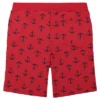 Andy & Evan Kids French Terry Shorts Red, Size 11-12 Years