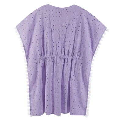 Andy & Evan Kids Girls Eyelet Cover-All