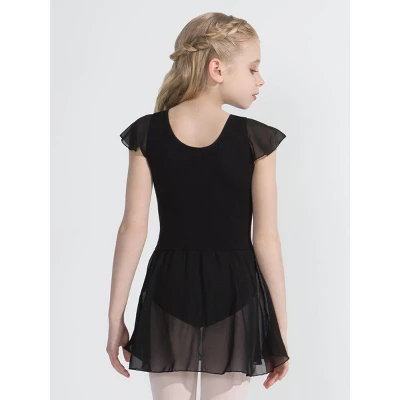 Capezio Flutter Sleeve Dress - Girls - Image 2