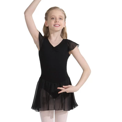 Capezio Flutter Sleeve Dress - Girls - Image 4