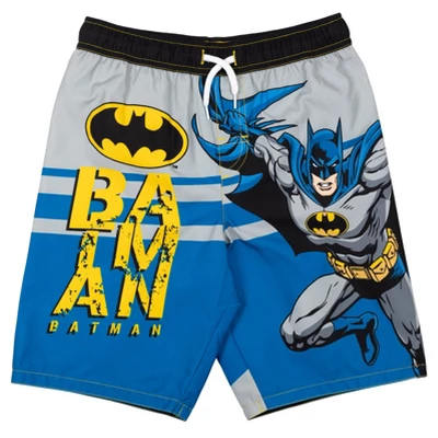 DC Comics Justice League The Flash Superman Batman 3 Pack Swim Trunks Toddler - Image 5