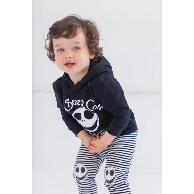 Disney Jack Skellington Hoodie And Pants Outfit Set - Image 5