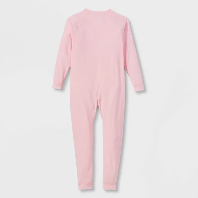 Kids' Adaptive Abdominal Access + Insulin Pocket Fleece Pajama Jumpsuit - Cat & Jack™