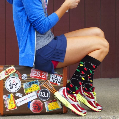 Copper Zone Fun Holiday Cheer Knee High Compression Socks - Great Stockin Stuffers - 3 Pair Pack - Image 5