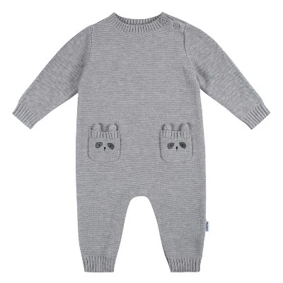 Gerber Baby And Toddler Boys' Sweater Knit Footless Romper - Image 12