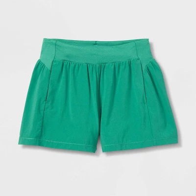 Girls' Woven Resort Shorts - All In Motion™ - Image 4