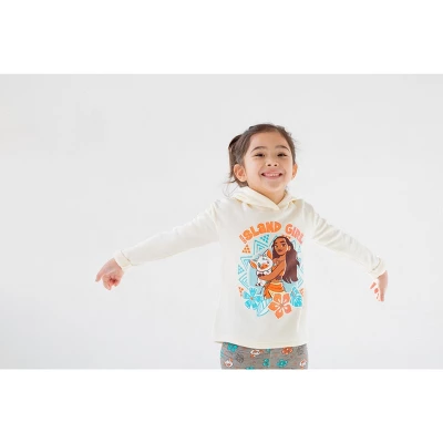 Disney Moana Hoodie And Leggings Outfit Set - Image 4