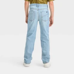 Boys' Relaxed Straight Jeans - Art Class™